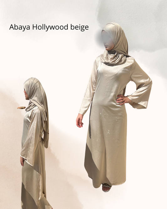 Abaya Hollywood Beige